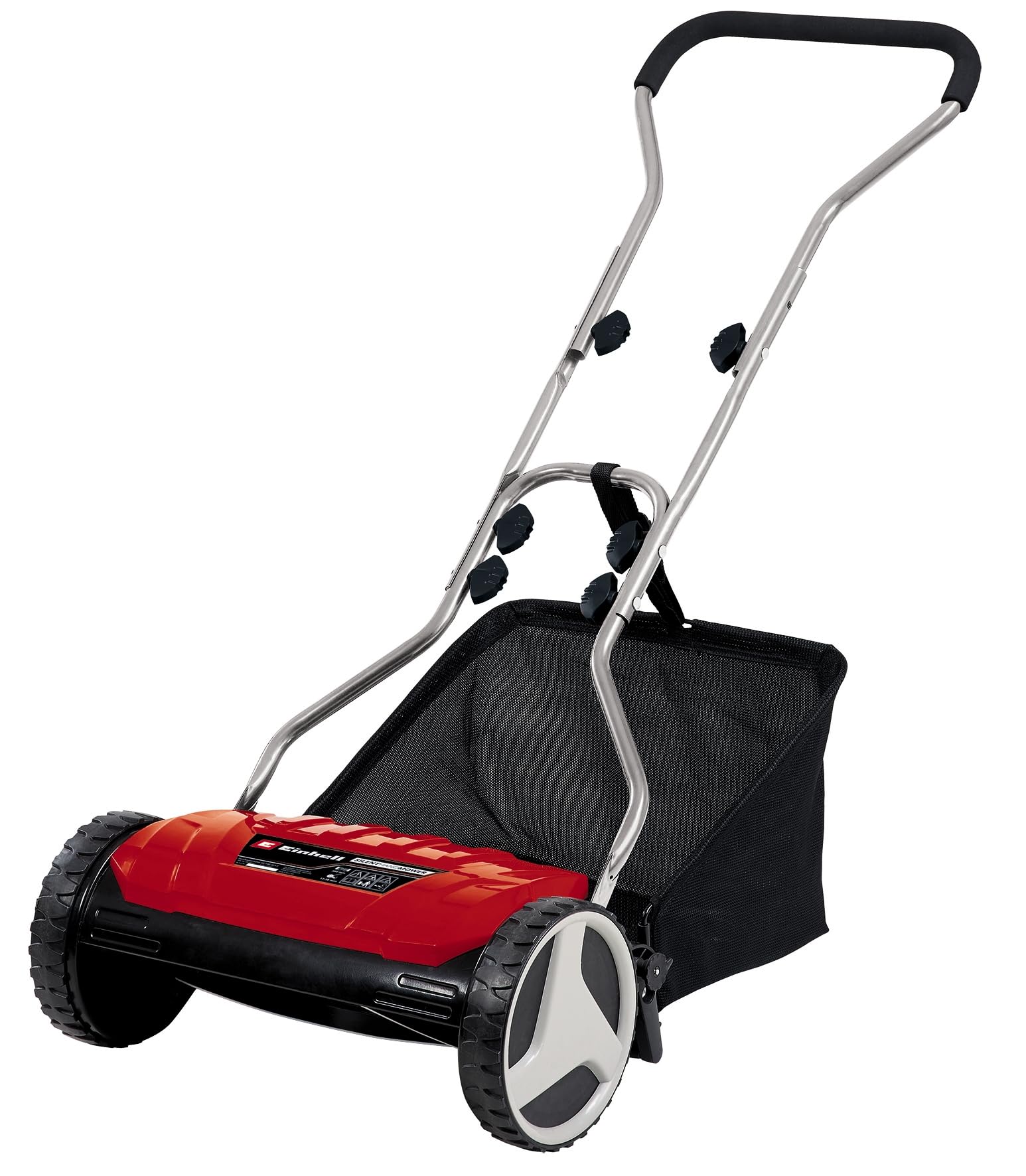 Einhell Manual Lawnmower GC-HM 38 S-F (up to 250 m², height adjustment from 13 to 38 mm, collection bin: 26L) - Image 1