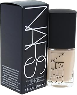 NARS Sheer Glow Foundation Mont Blanc (Light 2 - Light w/Pink Undertone) 30 ml - Image 1