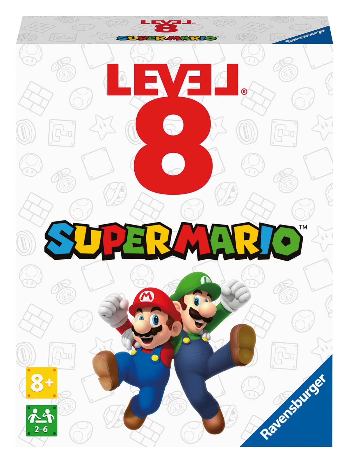 Ravensburger - Level 8 - Super Mario - Card Game - Family Board Game - Combination Games - From 2 to 6 Players from 8 Years - Mixed - 26070 - (Multilingual - French Included) - Image 1