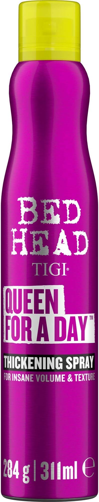 TIGI Bed Head Queen For A Day Volume Thickening Spray For Fine Hair 311ml (Packaging May Vary) - Image 1