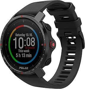 Polar Grit X Pro – Military Resistance, Sapphire Glass, Heart Rate Wrist Watch, Long Battery Life, Navigation – Ideal for Outdoor Sports, Trail, Hiking - Image 1