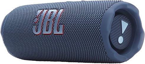 JBL Flip 7, Enceinte Bluetooth Portable sans Fil, 16 Heures d’autonomie, étanche IP68, résistante à la poussière et aux Chocs, Son JBL Pro avec IA Boost, Connexion Multi-Enceintes Auracast, Bleu - Image 1