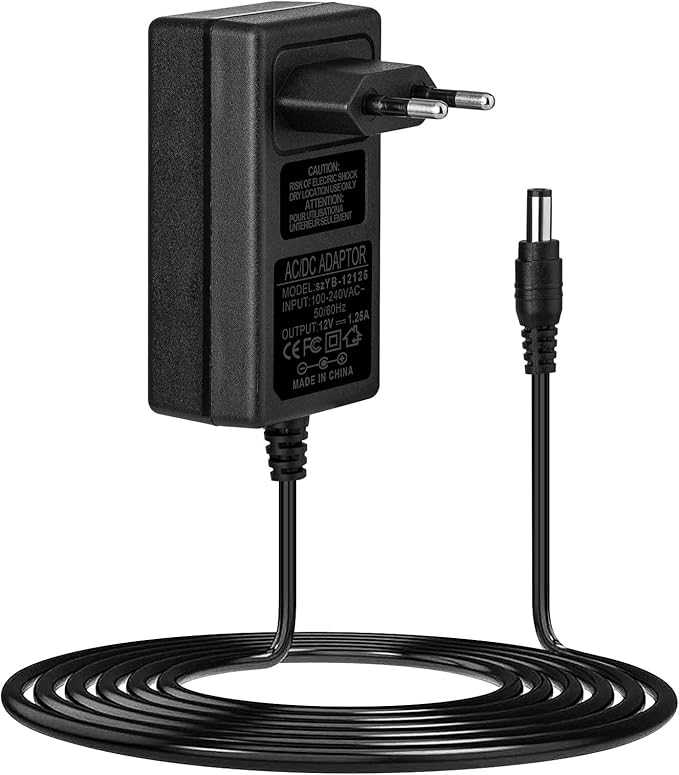 15W Echo Power Supply for Amazon Echo Dot (3rd Gen 4th Gen 5th Gen), Echo Show 5 (1st Gen 2nd Gen), Echo Spot, Echo Dot 3rd, Compatible with Fire TV Cube - Image 1