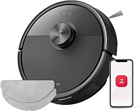 roborock Q7 M5 Set Aspirateur Robot Laveur 10 000 Pa, Double Conception Anti-Enchevêtrement, Durée de Nettoyage Prolongée, Navigation avec LiDAR Précis, APP, Noir - Image 1