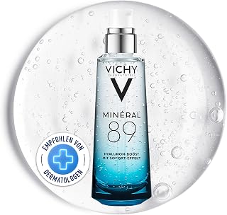 VICHY Sérum hydratant repulpant anti-rides avec acide hyaluronique et minéraux essentiels, Minéral 89, 75 ml - Image 1
