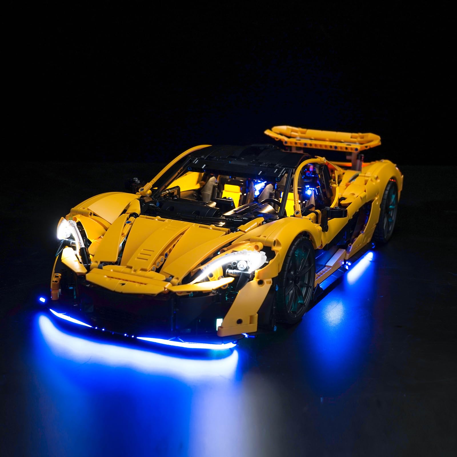 LED Lighting Kit for Lego Technic 42172 McLaren P1, Decorative Lighting Kit, Creative Toy, Standard Version (No Model) - Image 1