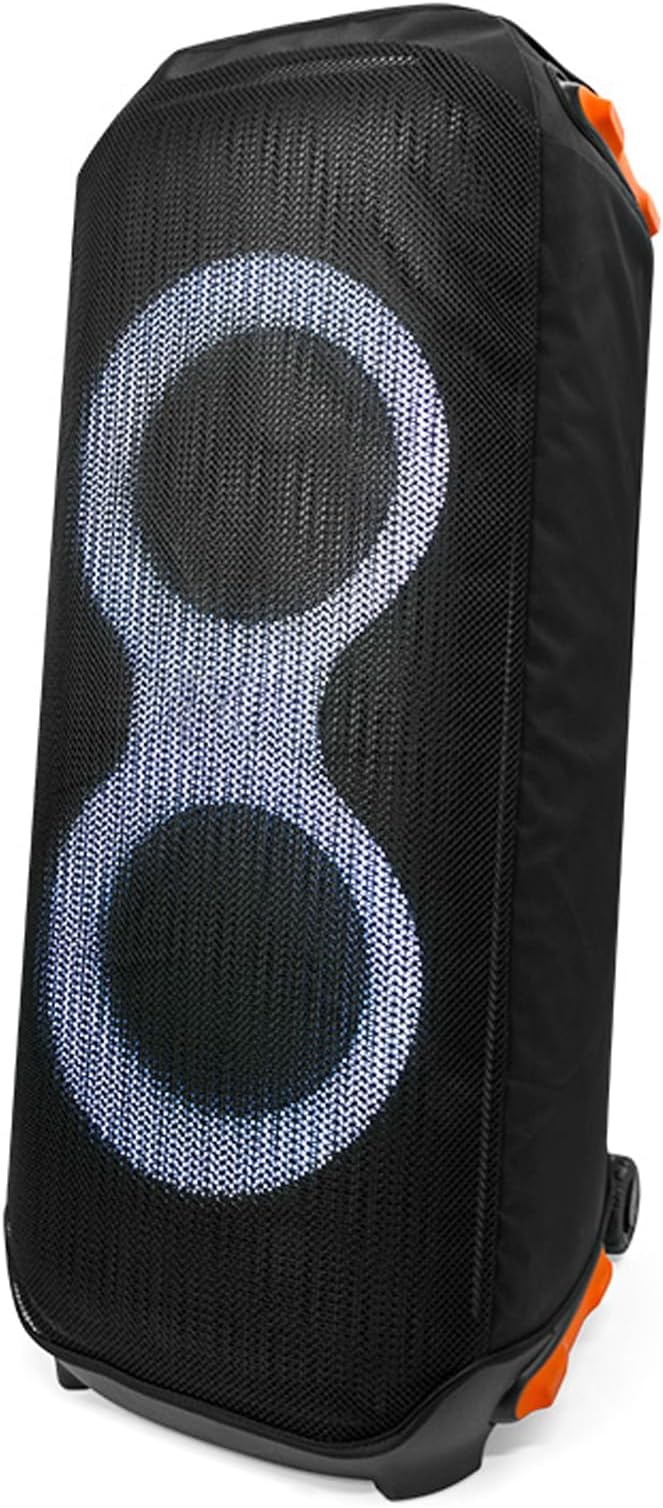 PartyBox 710 Mesh Protective Case Cover for JBL PartyBox 710 Portable Bluetooth Party Speaker, PartyBox 710 Portable Travel Suitcase Bag Cover Accessories (Black) - Image 1