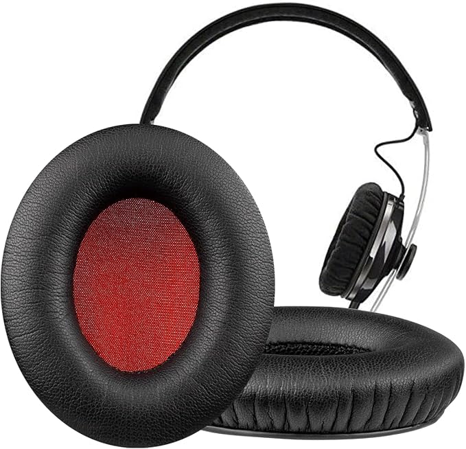 SOULWIT Sennheiser Momentum On-Ear 1, 2, HD1 Replacement Ear Pads - High Density Foam Noise Insulation - Momentum OE PL Black - Image 1