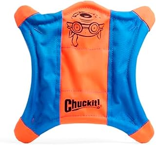 Chuckit Flying Squirrel Frisbee Flottant/Planant un Jouet Polyvalent pour Chien Taille M - Image 1
