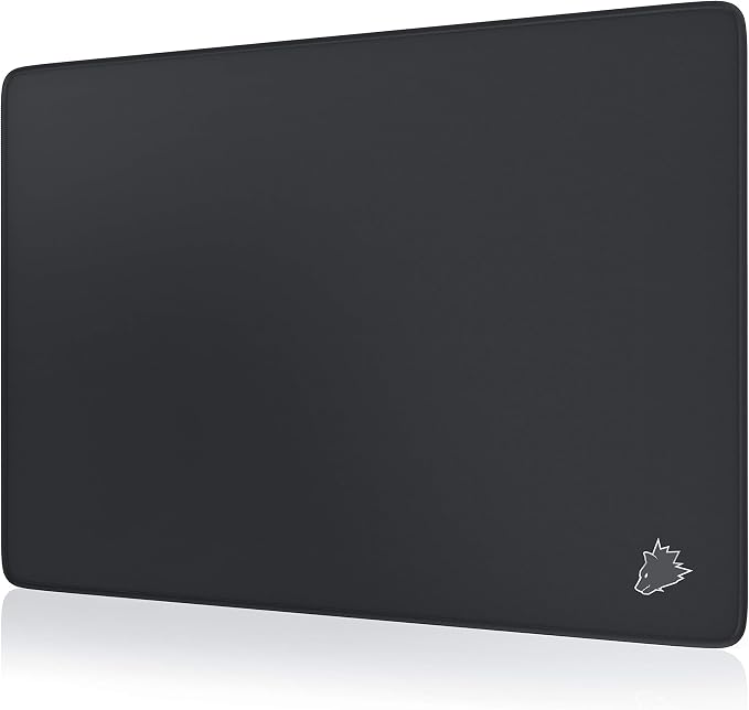 TITANWOLF - Gaming Mouse Pad 350 x 250 mm - Mousemat Mousepad 35 x 25 cm - Fabric Gaming Desk Pad - High Precision and Speed - for Roccat Razer Logitech Mouse and Keyboard - Image 1