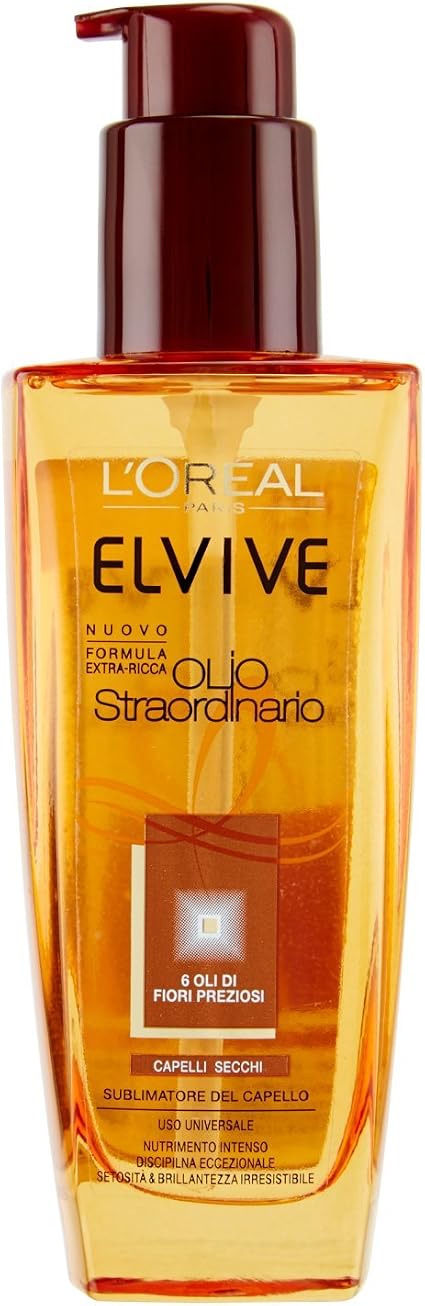 L'Oréal Paris Elvive Extraordinary Oil Nourishing Treatment 100ml For Dry Hair - Image 1