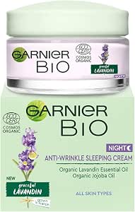 Garnier - Organic Lavandin Anti-Wrinkle Sleep Cream 50 ml - Image 1