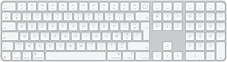 Apple Magic Keyboard avec Touch ID et pavé numérique pour Les Mac avec Puce Apple - Français - Touches Blanches - Image 1