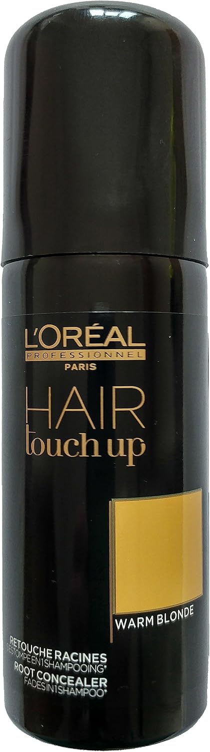 L'Oréal Professional Hair Touch Up Root Concealer Spray 75ml with Set of Stapiz Hair Shampoo Mask 15ml or 10ml - Image 1