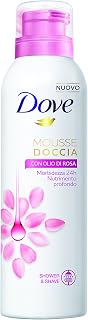 DOVE Lot de 6 mousses de douche à l'huile de rose 200 ml - Image 1