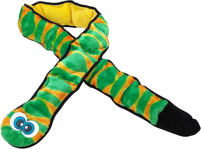 Outward Hound Invincible Soft Toys for Dogs Snake Green XXL - Image 1