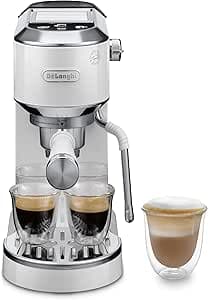 Expresso Delonghi EC890.W DedicaDuo White Silver