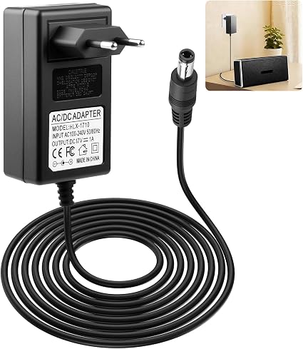 17V 1A Charger for Bose SoundLink 1, 2, 3 / I, II, III, Replacement Bluetooth Wireless Power Adapter 306386-101, 369946-1300, 301141, 404600, 414255 - Image 1