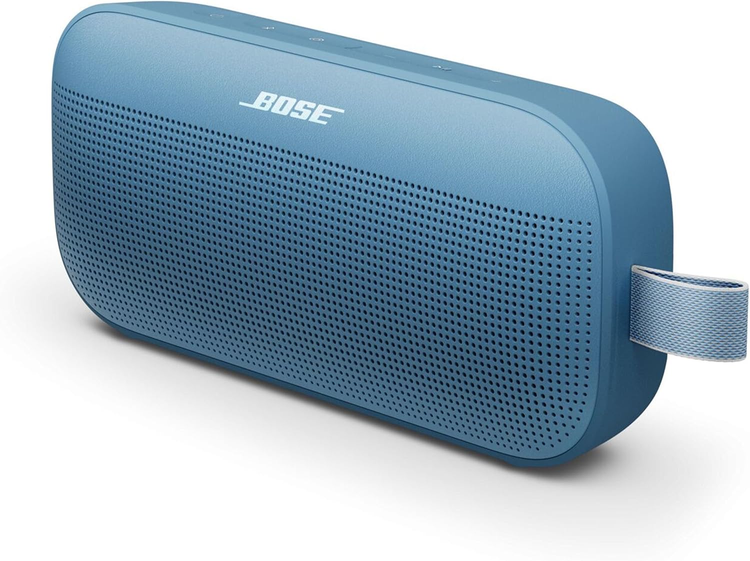 Bose SoundLink Flex (2e gén) Enceinte Bluetooth, Enceinte d’extérieur ultra-portable avec son haute fidélité, 12 h d’autonomie, Enceinte résistante étanche à l’eau, Bleu Crépuscule - Image 1