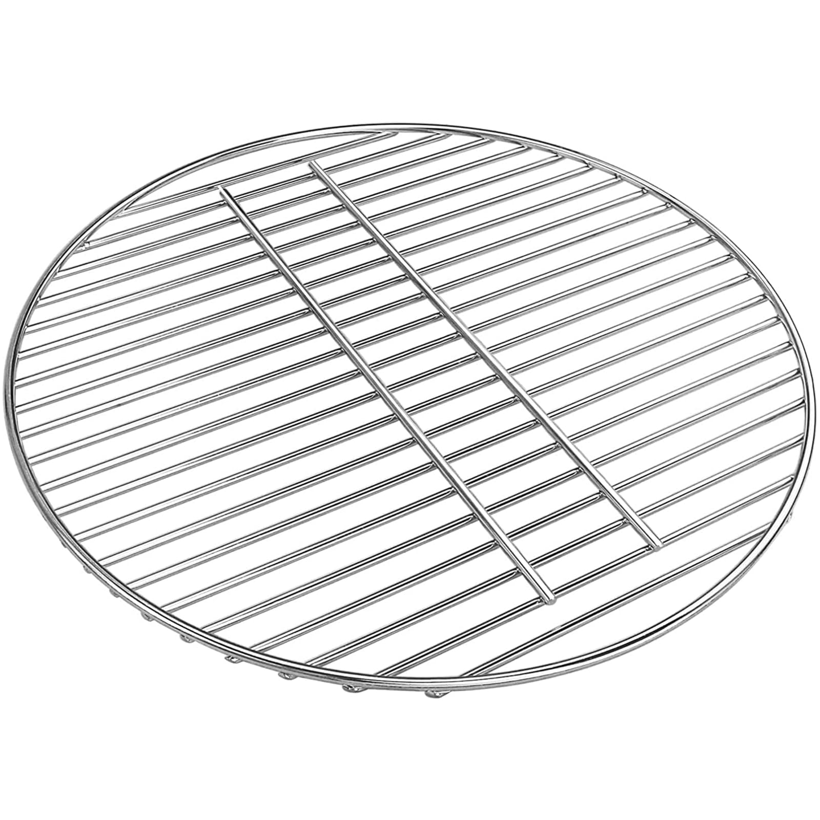 GFTIME 7441 43cm Diameter Charcoal Grill (No Cooking Grate) for Weber Grill 57cm Diameter, One-Touch Silver, Bar-B-Kettle, Master-Touch Charcoal, 1 Pack - Image 1