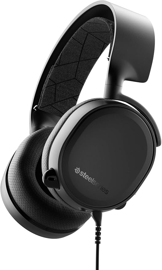 SteelSeries Arctis 3 Console - Casque de Jeu Filaire Stéréo - pour PlayStation 5, PS4, Xbox One, Nintendo Switch, RV, Android et iOS - Noir - Image 1