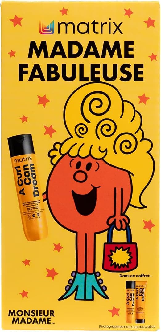 Matrix, Madame Fabulous Duo Set, Hydration, Nutrition and Softness, Curly To Kinky, Manuka Honey, A Curl Can Dream x Monsieur Madame
