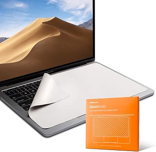 UPPERCASE GhostBlanket Protection Contre Les Empreintes de Clavier avec Doublure en Microfibre et Chiffon de Nettoyage Compatible avec (16" MacBook) - Image 1