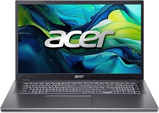 acer Aspire 17 A17-51M-54F8, Ordinateur Portable 17,3" Full HD IPS LCD (Intel Core i5-1334U, 16 Go RAM, 512 Go SSD, Intel Iris XE Eligible Graphics, Windows 11 Home), Gris, Clavier Français AZERTY - Image 1