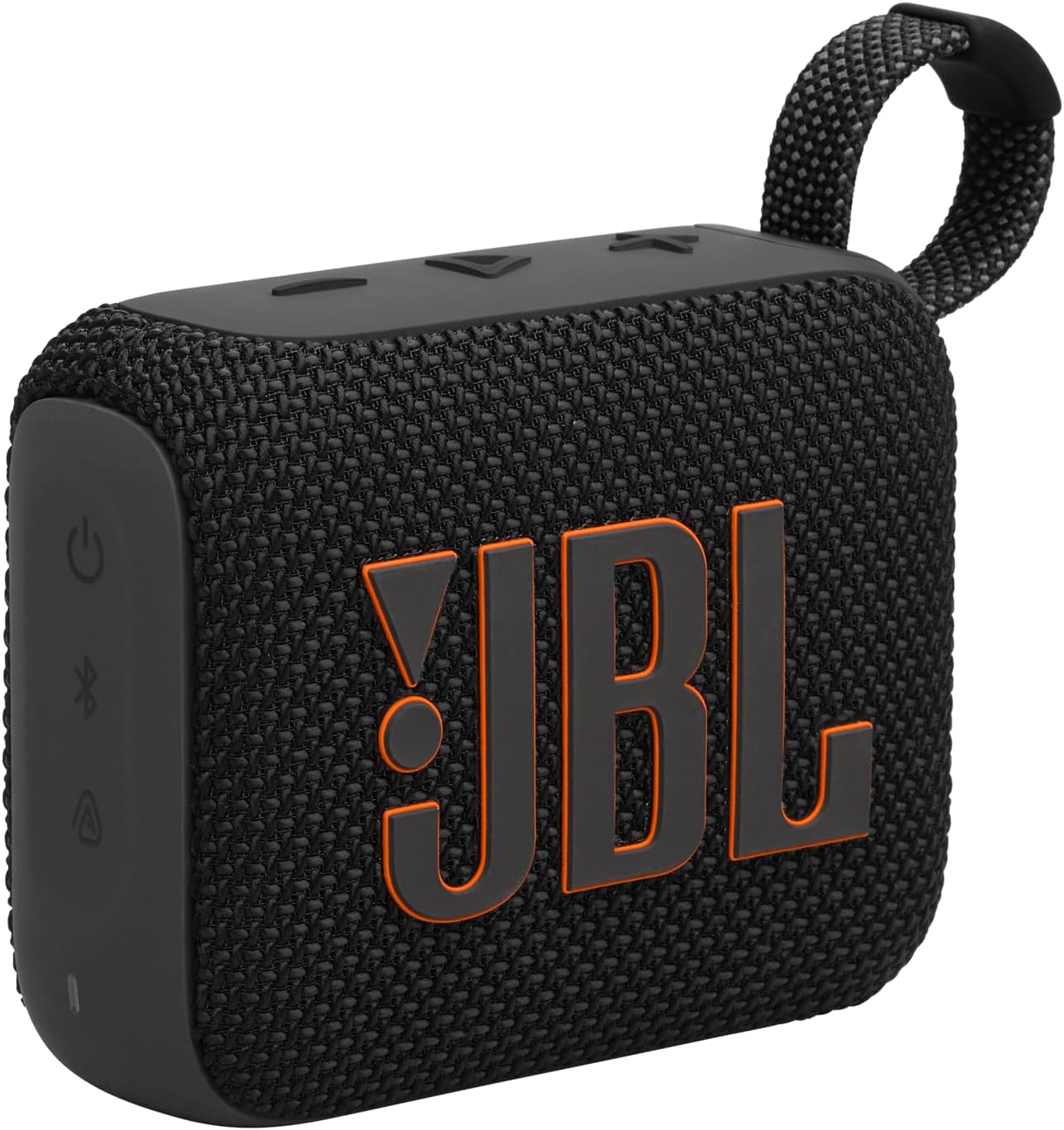 JBL GO 4 Ultra-Portable Bluetooth Speaker, JBL Pro Sound, Powerful Bass, 7 Hours Playtime Boost, IP67 Water and Dust Resistant, Black - Image 1