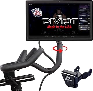 TFD Le pivot pour vélos Peloton (modèles originaux), fabriqué aux États-Unis | Ajusteur de moniteur de mouvement à 360° – Ajustez et faites pivoter facilement votre écran Peloton | Accessoires Peloton - Image 1