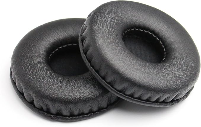 Yizhet 1 Pair 110mm Replacement Foam Earpads for Sennheiser Bose Sony Philips JBL ATH Razer Kraken Headphones (Black) - Image 1
