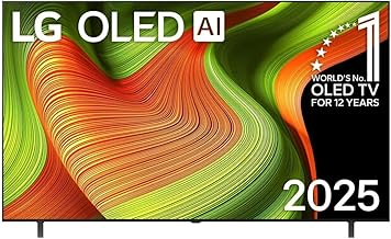 LG TV OLED 2025 | OLED77B5 | 77'' (195 cm) | OLED 120Hz| Processeur α8 AI 4K Gen2 |Dolby Vision & Atmos | Alexa - Image 1