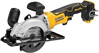 DEWALT - Scie circulaire compacte Brushless - 115 mm - 18V (livré sans batterie), DCS571N-XJ - Image 1