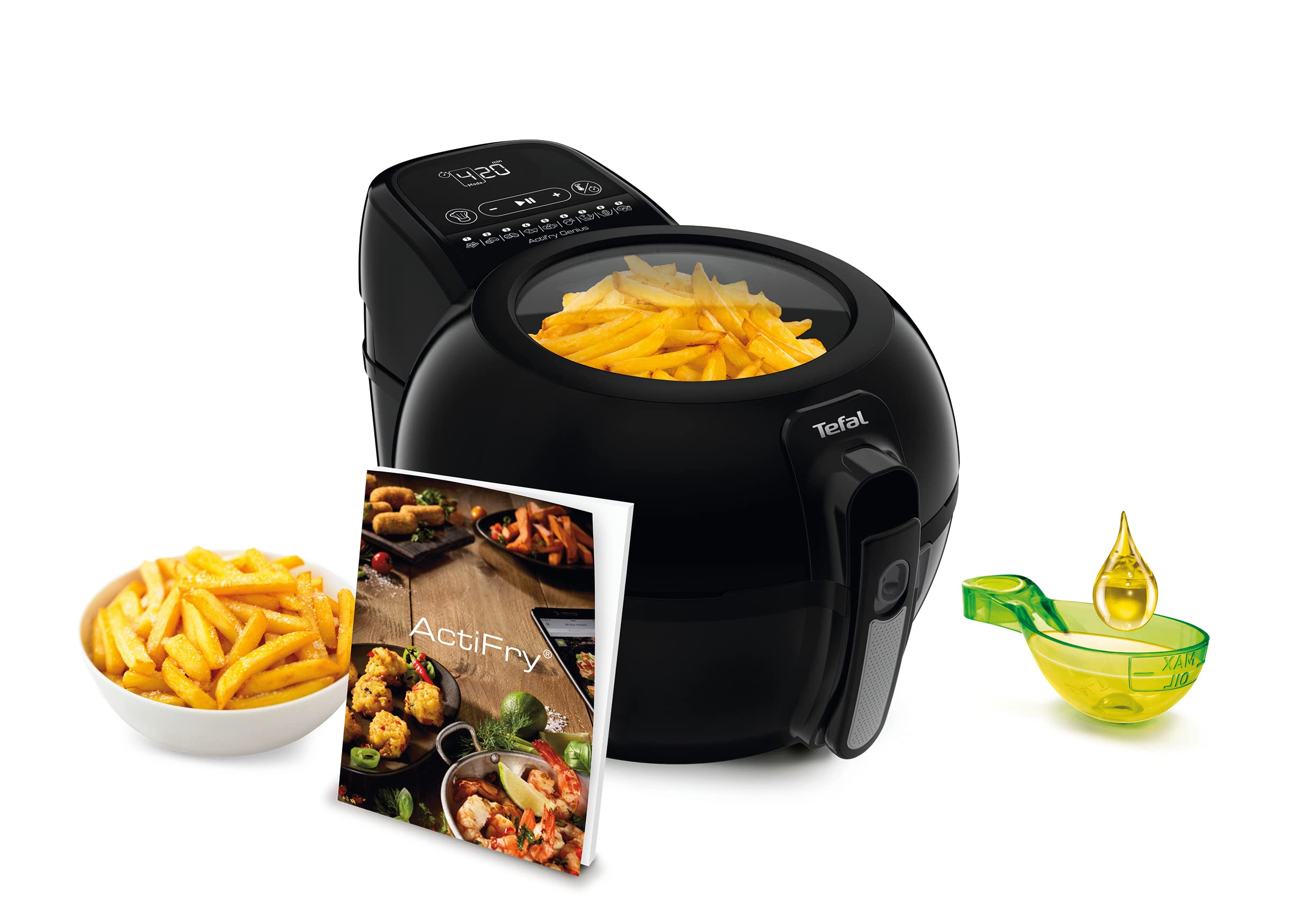 Tefal FZ773815 Eins/Eine(r) Eigenst?ndig 1550 W Hei?luftfriteur Schwarz (FZ773815) - Image 1