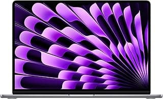 Apple MacBook Air 2023, Puce M2 avec CPU 8 cœurs, GPU 10 cœurs (15-Pouces, 8 Go de RAM, 256 Go SSD Stockage) (QWERTY Anglais) Gris Sidéral (Reconditionné)