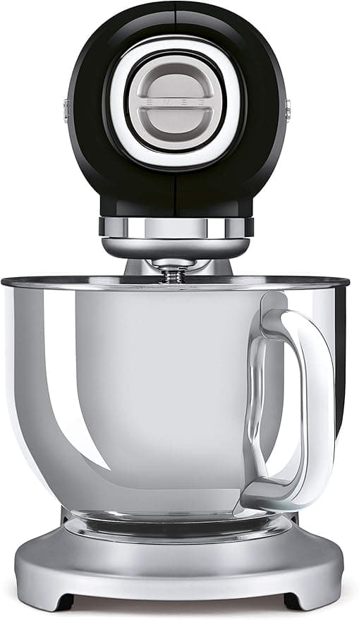 Smeg SMF02BLEU Food Processor 4.8 L Black Steel 18/10