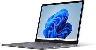 Surface Laptop 4 - Laptop (Windows 11, 13.5" Touch Screen, Intel Core i5 Processor, 8GB RAM, 512GB SSD, French AZERTY Keyboard) - Platinum, Alcantara Finish - Image 1