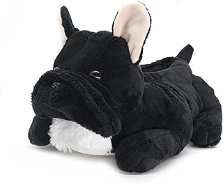 Onmygogo Novelty Slippers Men Women Kids Winter Slippers Fur Bulldogs - Image 1