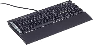 Corsair K95 RGB Platinum USB QWERTY Italian Black Keyboards (Wired, USB, Mechanical Keyboard, QWERTY, RGB LED, Black) - Image 1