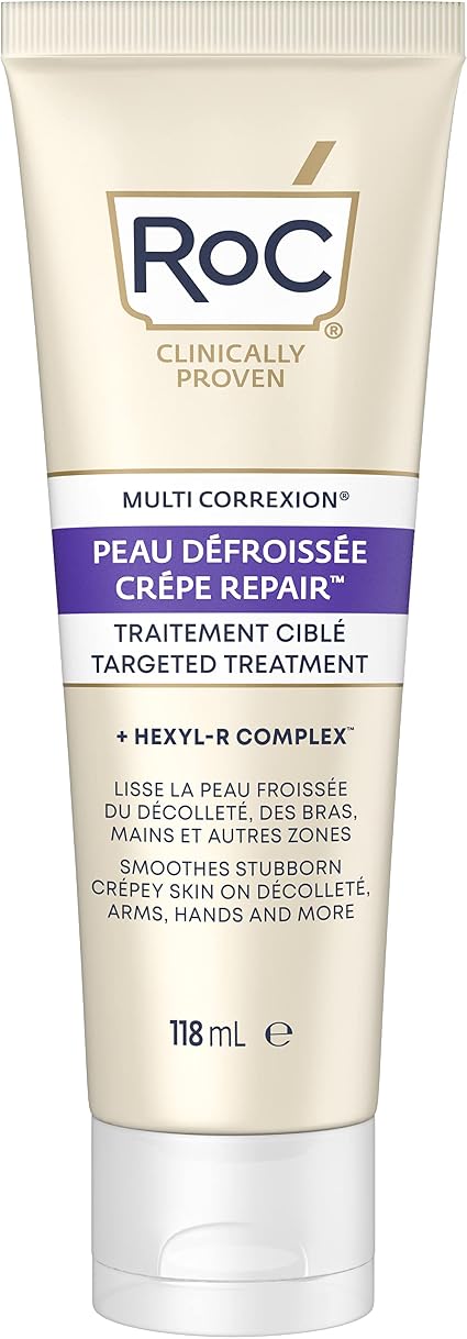 RoC - Multi Correxion Crepe Repair Targeted Treatment - For Cracked Skin - With Hexyl-R Complex and Moisturizing Extracts - 118 ml - Image 1