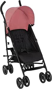 Graco EZLite Lightweight Easy to Use Stroller with Only 6.6kg for Families on the Go Suitable from Newborn to Approx 3 Years (0-15kg), Blush Pink Mode - Image 1