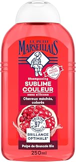Sublime Colour Shampoo Organic Pomegranate Pulp (250 ml bottle) – Silicone-free shampoo for highlighted and coloured hair – Hair care for optimal shine - Image 1