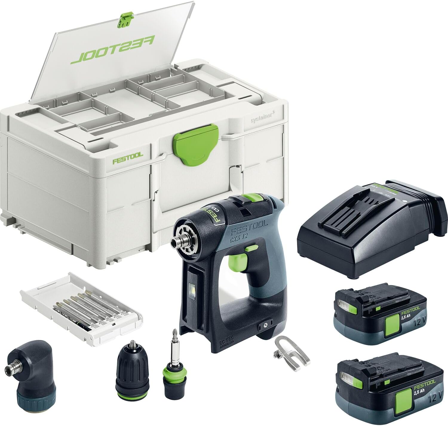Cordless drill-driver CXS 12 2,5-Set | 576865 - Festool - Image 1