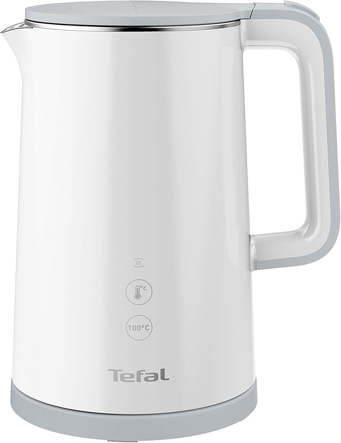 Tefal KO6931 Sense Kettle, 1.5 L, Digital Display, 5 Temperature Levels, 360° Base, Water Level Indicator, Removable Limescale Filter, 30-Minute Keep Warm Function, 1800 - Image 1