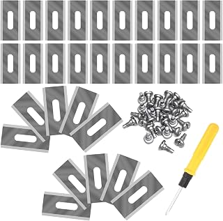 Replacement Titanium Blade for Lawnmower, Accessories for Lawnmower, Lawn Mower Blades, Compatible with Husqvarna, McCulloch, Flymower Blades (30 Pieces) - Image 1