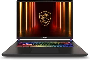 MSI Vector 17 HX AI A2XWJG-009FR: Intel Core Ultra 9 275HX - 32 GB DDR5 - SSD 2TB - Nvidia RTX 5090 24GB - 17' QHD+240Hz - Windows 11 Home - Image 1