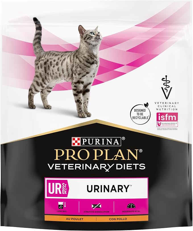 Purina Pro Plan Veterinary Diets UR Urinary | 350g | Complete dietary food for kittens and cats | to dissolve and reduce Struvite stones - Image 1