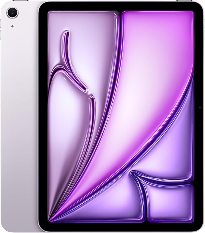 Apple iPad Air 11 Inch with M3 Chip: Apple Intelligence, Liquid Retina Display, 256GB, 12MP Front/Rear Cameras, Wi-Fi 6E, Touch ID, One-Day Battery Life - Purple - Image 1