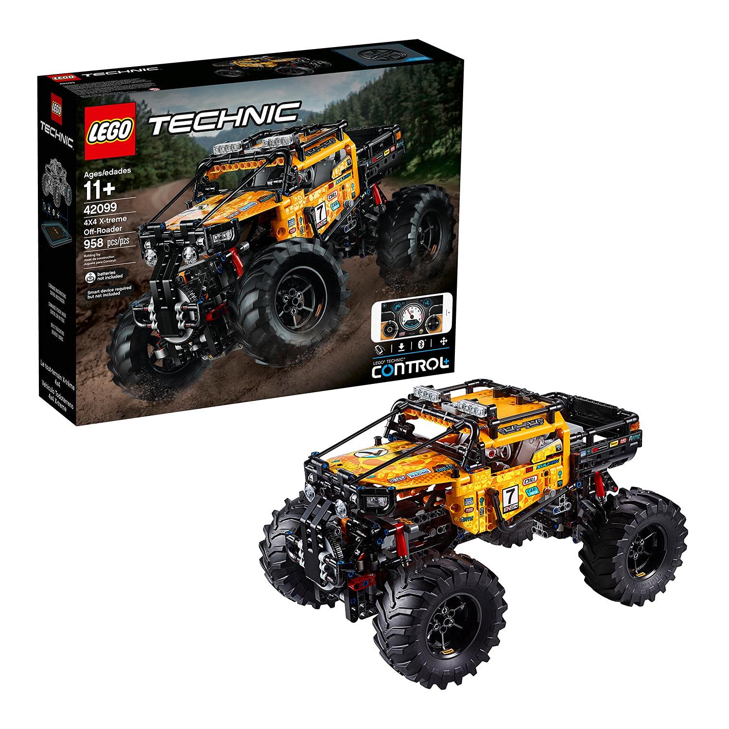 LEGO 42099 Technic Le Tout-Terrain X-trême, Remote-Controlled Car, Building Set, Child Toy 11 Years and Above - Image 1