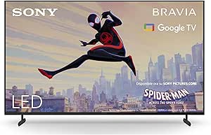 Sony KD 55X80L Bravia Series X80L 139cm 4K UHD Google TV 2023 Black - Image 1
